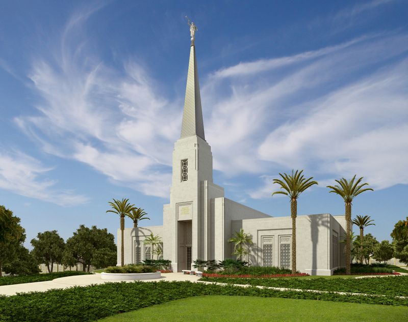 Abidjan Ivory Coast Temple rendering
