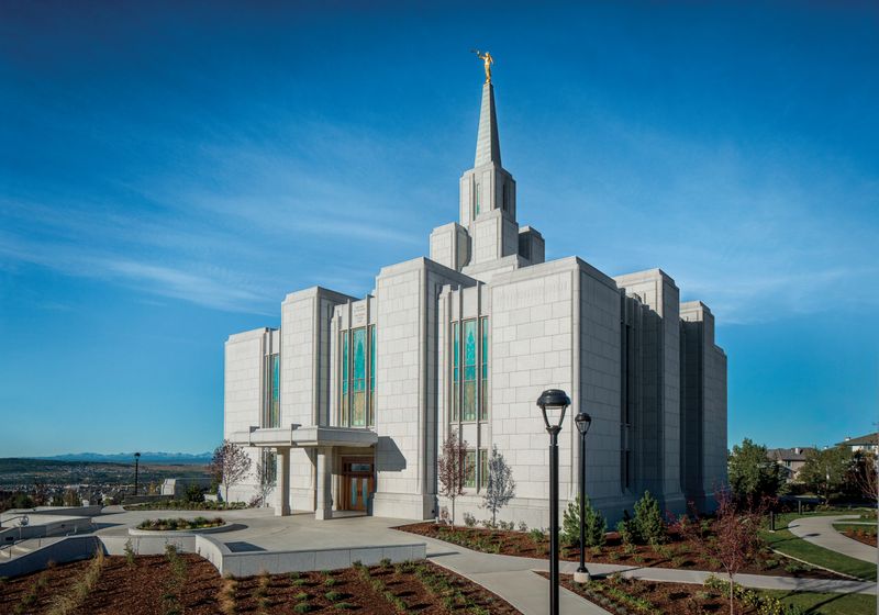 Calgary Alberta Temple exterior